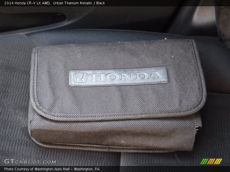 Urban Titanium Metallic / Black 2014 Honda CR-V LX AWD