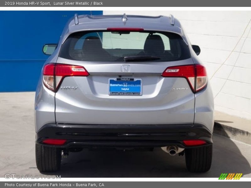 Lunar Silver Metallic / Black 2019 Honda HR-V Sport