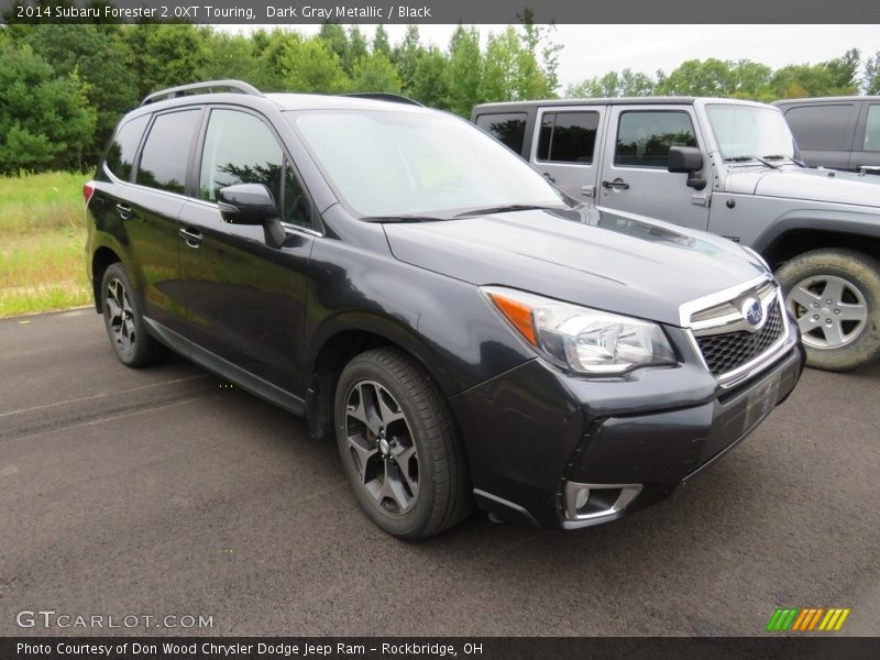 Dark Gray Metallic / Black 2014 Subaru Forester 2.0XT Touring