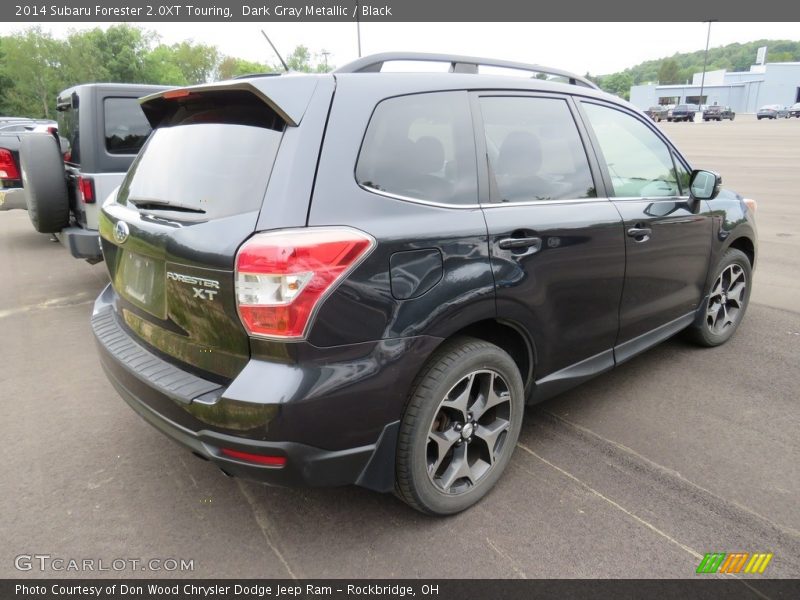 Dark Gray Metallic / Black 2014 Subaru Forester 2.0XT Touring
