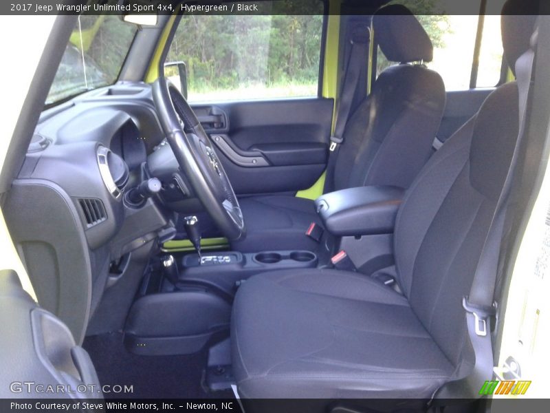 Hypergreen / Black 2017 Jeep Wrangler Unlimited Sport 4x4