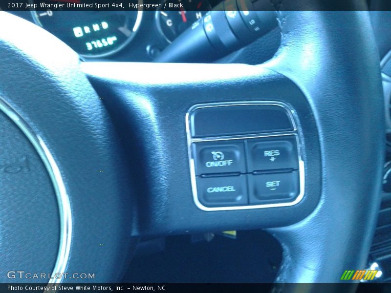 Hypergreen / Black 2017 Jeep Wrangler Unlimited Sport 4x4