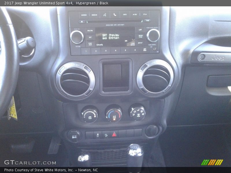 Hypergreen / Black 2017 Jeep Wrangler Unlimited Sport 4x4