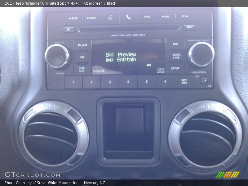 Hypergreen / Black 2017 Jeep Wrangler Unlimited Sport 4x4