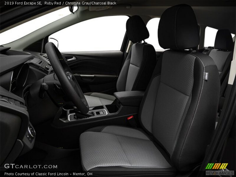 Ruby Red / Chromite Gray/Charcoal Black 2019 Ford Escape SE