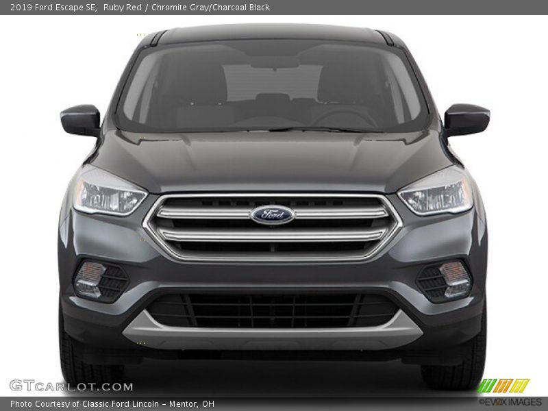 Ruby Red / Chromite Gray/Charcoal Black 2019 Ford Escape SE