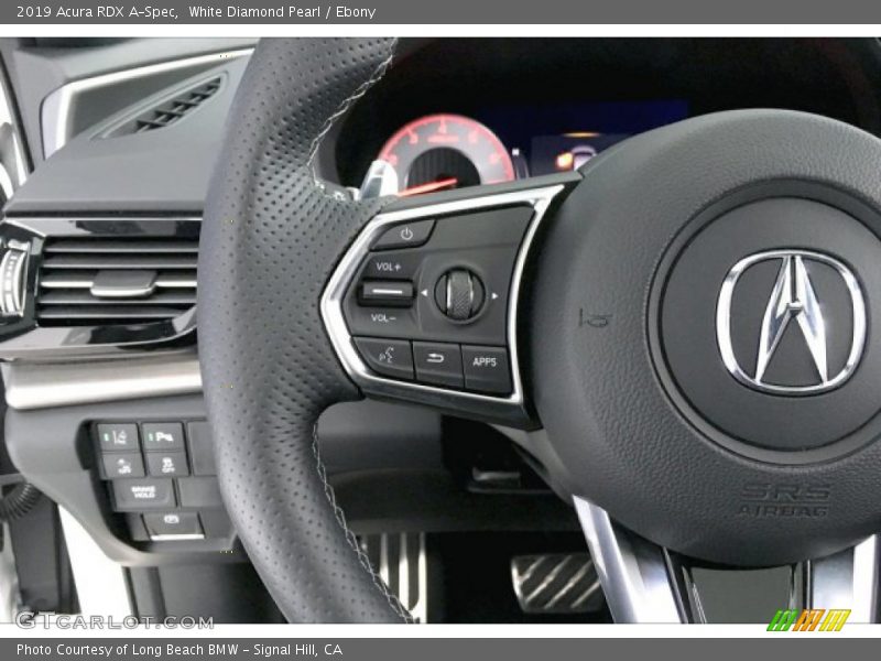 White Diamond Pearl / Ebony 2019 Acura RDX A-Spec
