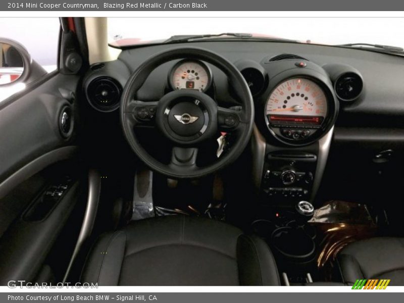 Blazing Red Metallic / Carbon Black 2014 Mini Cooper Countryman