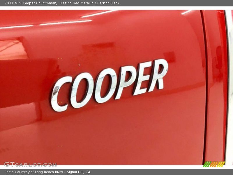Blazing Red Metallic / Carbon Black 2014 Mini Cooper Countryman