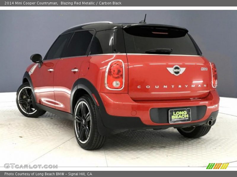 Blazing Red Metallic / Carbon Black 2014 Mini Cooper Countryman
