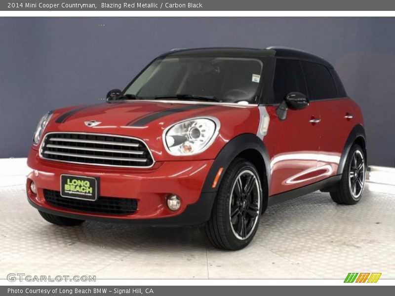 Blazing Red Metallic / Carbon Black 2014 Mini Cooper Countryman