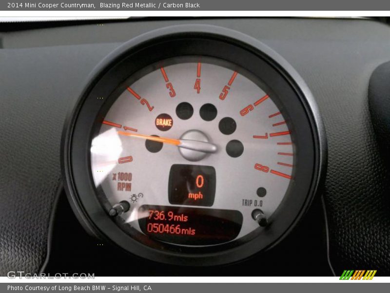 Blazing Red Metallic / Carbon Black 2014 Mini Cooper Countryman