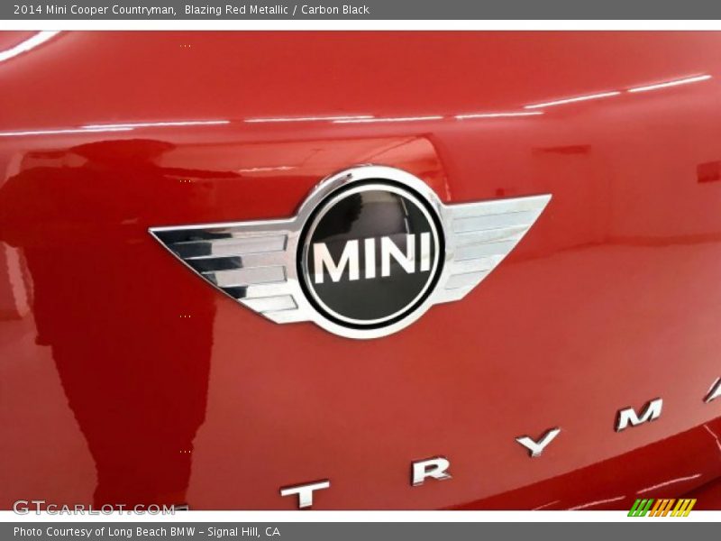Blazing Red Metallic / Carbon Black 2014 Mini Cooper Countryman