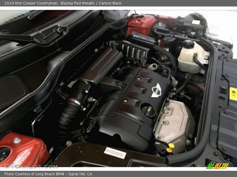 Blazing Red Metallic / Carbon Black 2014 Mini Cooper Countryman