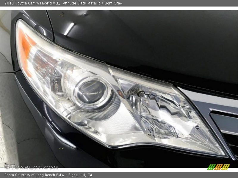 Attitude Black Metallic / Light Gray 2013 Toyota Camry Hybrid XLE