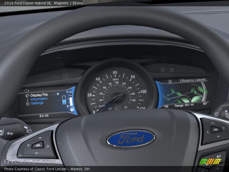 Magnetic / Ebony 2019 Ford Fusion Hybrid SE