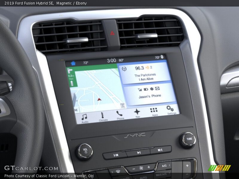 Magnetic / Ebony 2019 Ford Fusion Hybrid SE