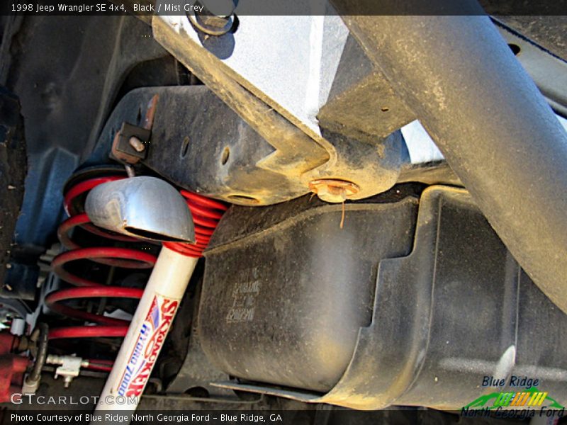 Black / Mist Grey 1998 Jeep Wrangler SE 4x4