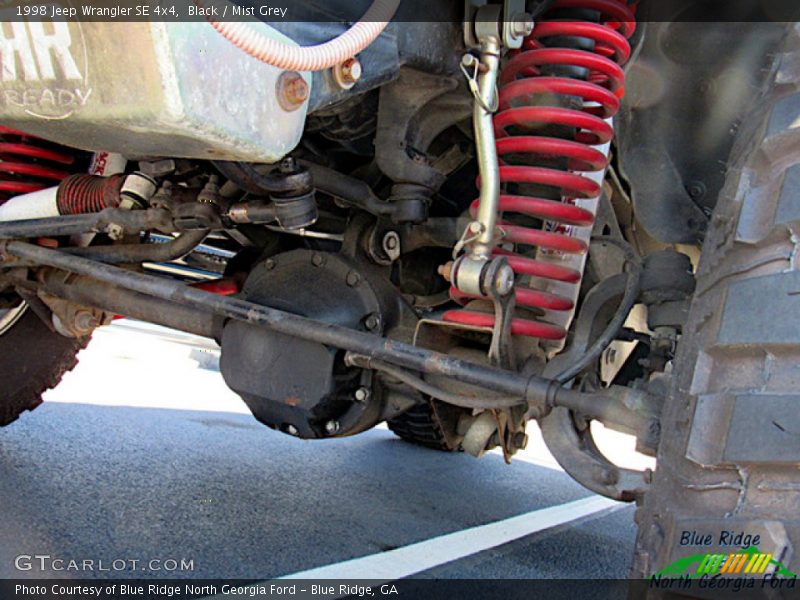 Black / Mist Grey 1998 Jeep Wrangler SE 4x4