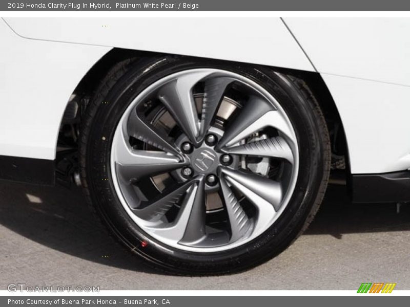 Platinum White Pearl / Beige 2019 Honda Clarity Plug In Hybrid