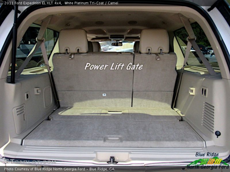 White Platinum Tri-Coat / Camel 2011 Ford Expedition EL XLT 4x4