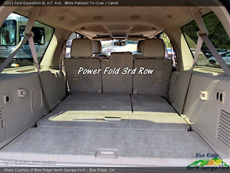White Platinum Tri-Coat / Camel 2011 Ford Expedition EL XLT 4x4
