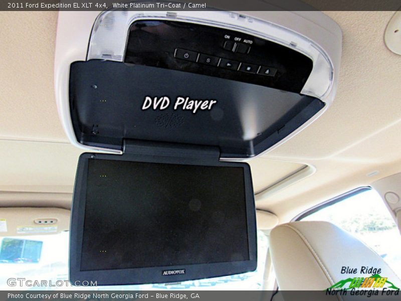 White Platinum Tri-Coat / Camel 2011 Ford Expedition EL XLT 4x4