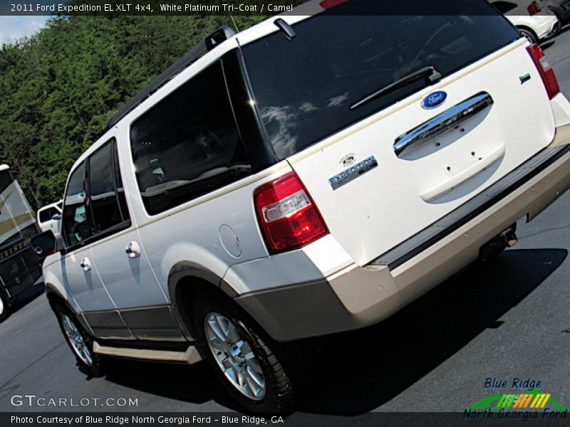 White Platinum Tri-Coat / Camel 2011 Ford Expedition EL XLT 4x4