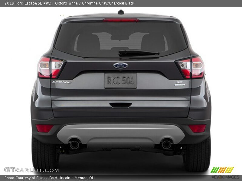 Oxford White / Chromite Gray/Charcoal Black 2019 Ford Escape SE 4WD