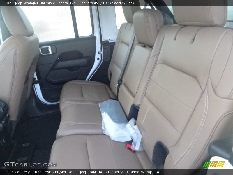 Bright White / Dark Saddle/Black 2020 Jeep Wrangler Unlimited Sahara 4x4