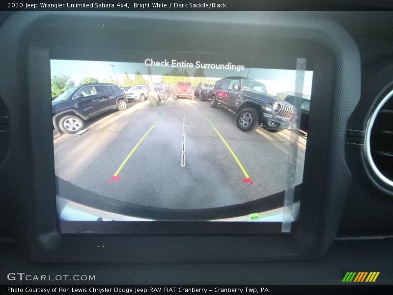 Bright White / Dark Saddle/Black 2020 Jeep Wrangler Unlimited Sahara 4x4