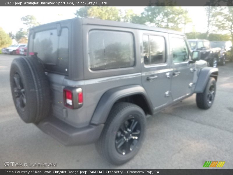 Sting-Gray / Black 2020 Jeep Wrangler Unlimited Sport 4x4