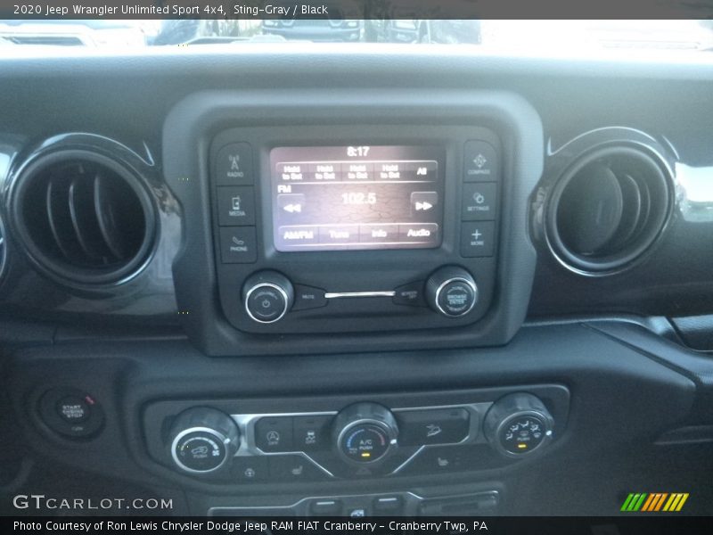 Sting-Gray / Black 2020 Jeep Wrangler Unlimited Sport 4x4