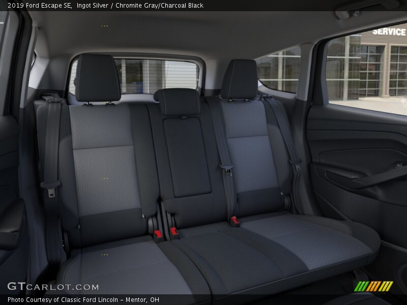 Ingot Silver / Chromite Gray/Charcoal Black 2019 Ford Escape SE