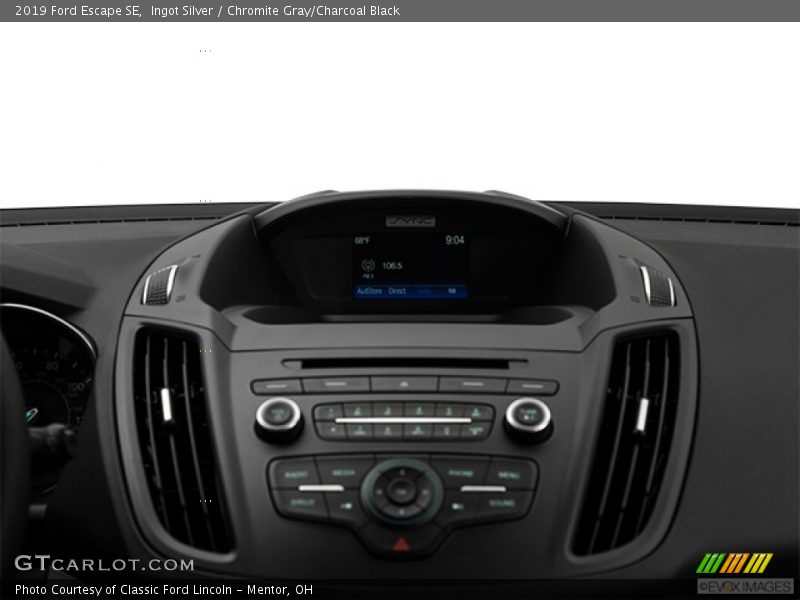 Ingot Silver / Chromite Gray/Charcoal Black 2019 Ford Escape SE