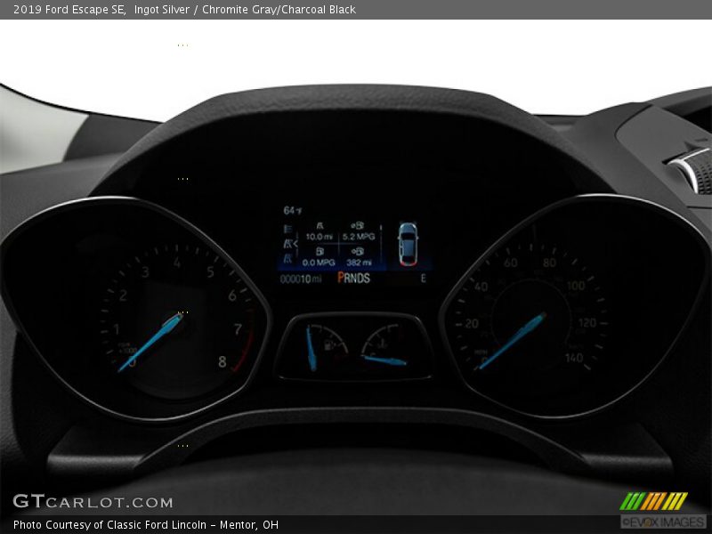 Ingot Silver / Chromite Gray/Charcoal Black 2019 Ford Escape SE