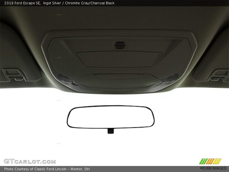 Ingot Silver / Chromite Gray/Charcoal Black 2019 Ford Escape SE