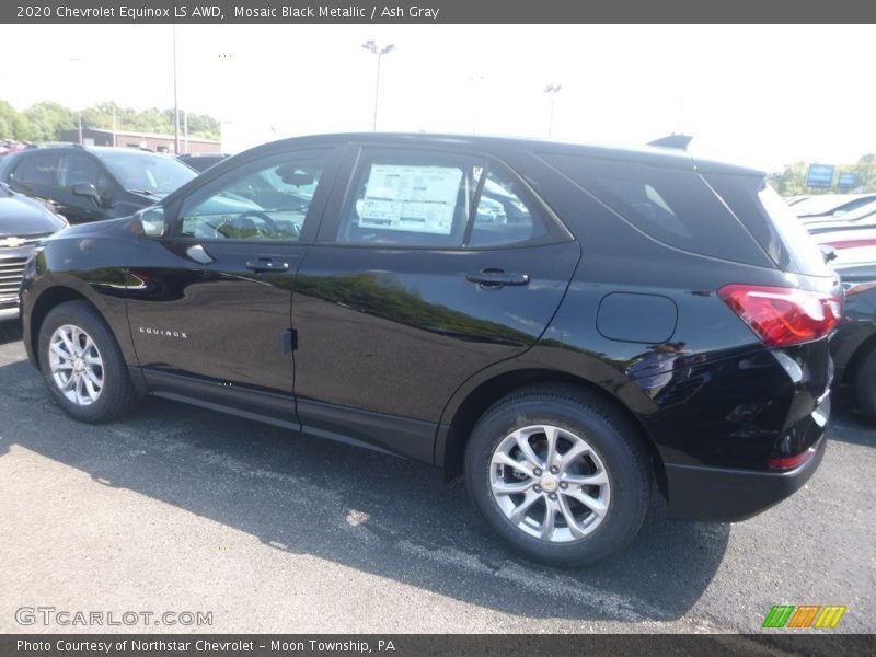 Mosaic Black Metallic / Ash Gray 2020 Chevrolet Equinox LS AWD