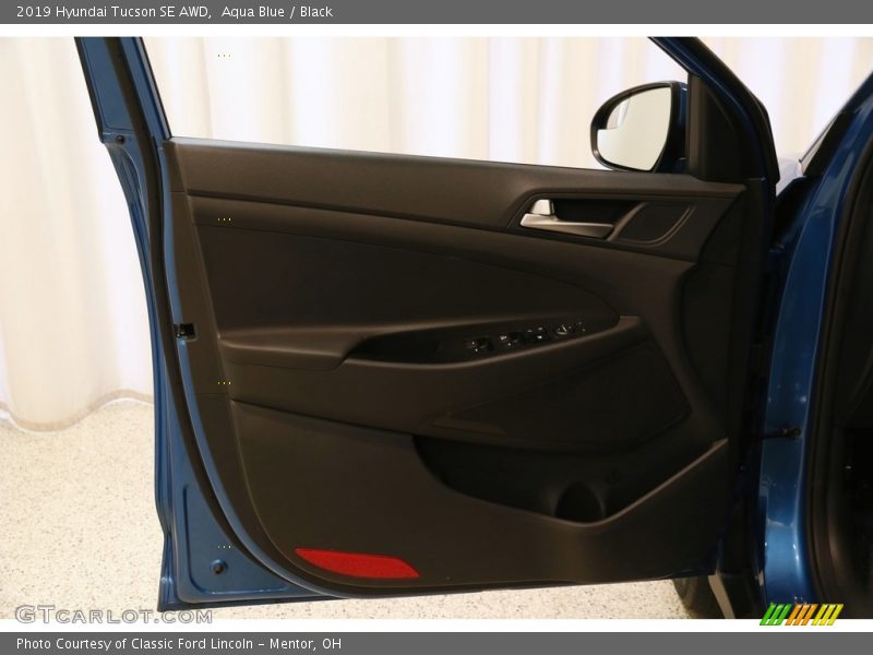 Aqua Blue / Black 2019 Hyundai Tucson SE AWD