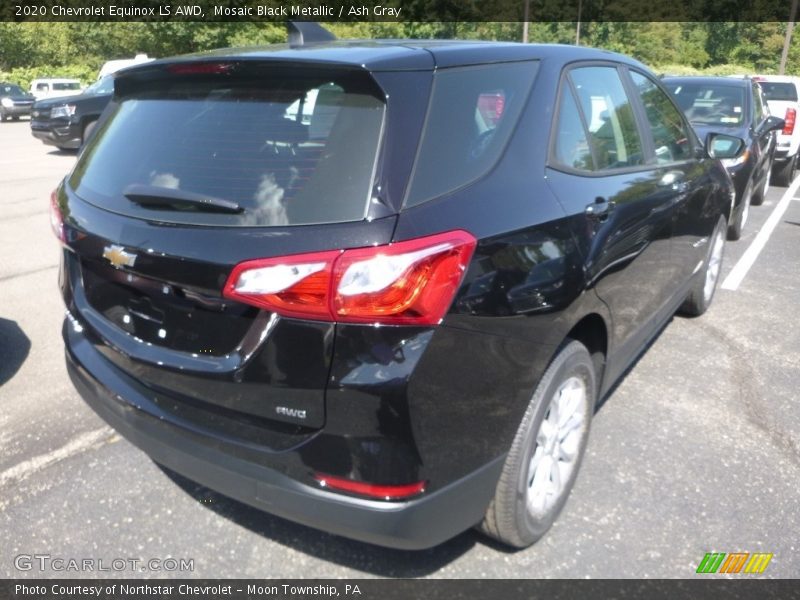 Mosaic Black Metallic / Ash Gray 2020 Chevrolet Equinox LS AWD