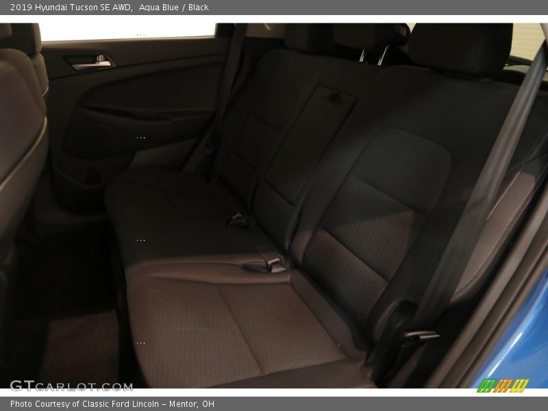 Aqua Blue / Black 2019 Hyundai Tucson SE AWD
