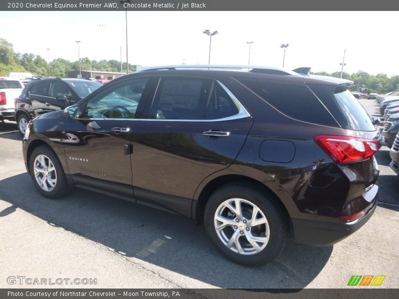 Chocolate Metallic / Jet Black 2020 Chevrolet Equinox Premier AWD