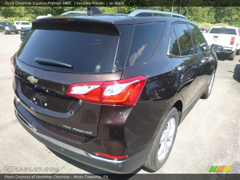 Chocolate Metallic / Jet Black 2020 Chevrolet Equinox Premier AWD