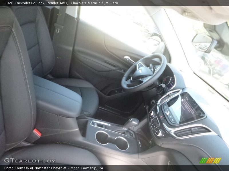 Chocolate Metallic / Jet Black 2020 Chevrolet Equinox Premier AWD