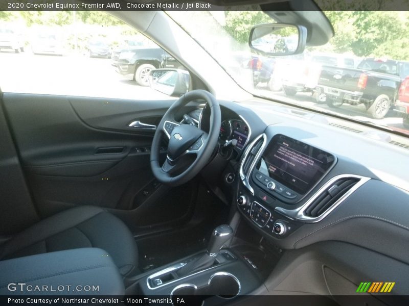 Chocolate Metallic / Jet Black 2020 Chevrolet Equinox Premier AWD
