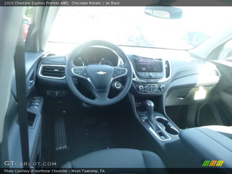 Chocolate Metallic / Jet Black 2020 Chevrolet Equinox Premier AWD