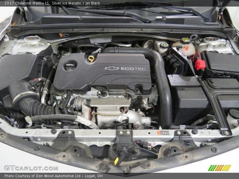 Silver Ice Metallic / Jet Black 2017 Chevrolet Malibu LS
