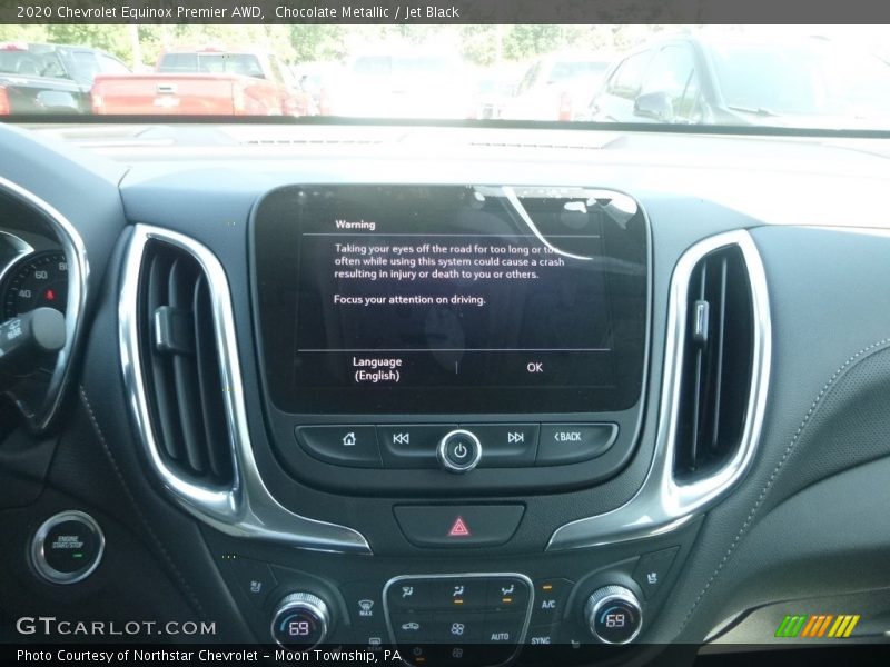 Chocolate Metallic / Jet Black 2020 Chevrolet Equinox Premier AWD