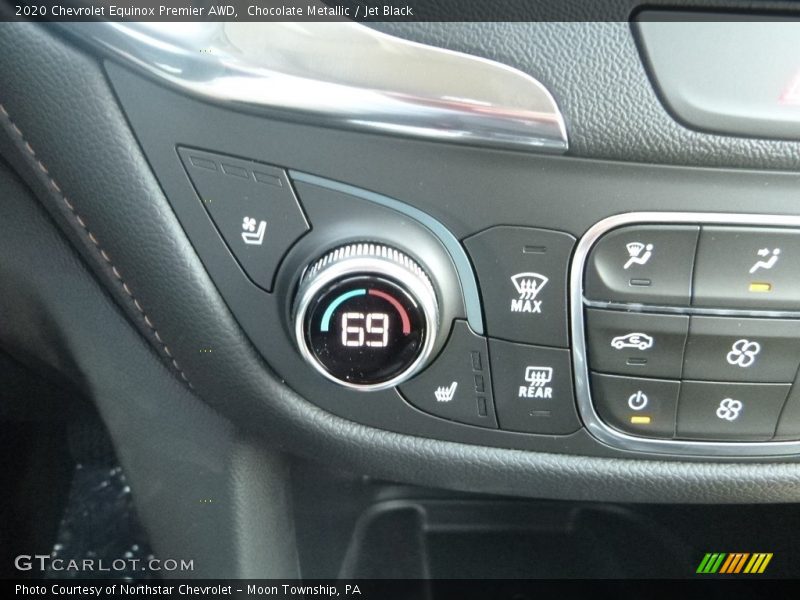 Chocolate Metallic / Jet Black 2020 Chevrolet Equinox Premier AWD