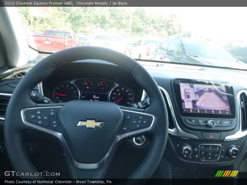 Chocolate Metallic / Jet Black 2020 Chevrolet Equinox Premier AWD